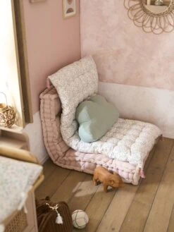 Matelas De Sol Avec Pompons FLEURETTES écru / Multicolore - Vertbaudet 9 Matelas De Sol Avec Pompons FLEURETTES écru / Multicolore - Vertbaudet -Petit Monde Promos Boutique matelas de sol avec pompons fleurettes 3