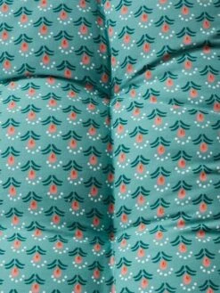 Matelas De Sol Velours Eden India Vert / Rose - Vertbaudet -Petit Monde Promos Boutique matelas de sol velours eden india 2