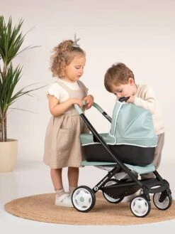 Maxi Cosi Poussette Landau 3 En 1 - SMOBY Vert - Smoby -Petit Monde Promos Boutique maxi cosi poussette landau 3 en 1 smoby 3