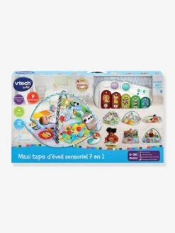 Maxi Tapis D'Eveil Sensoriel 7 En 1 - VTECH Multicolore - Toutes Les Marques -Petit Monde Promos Boutique maxi tapis deveil sensoriel 7 en 1 vtech 2