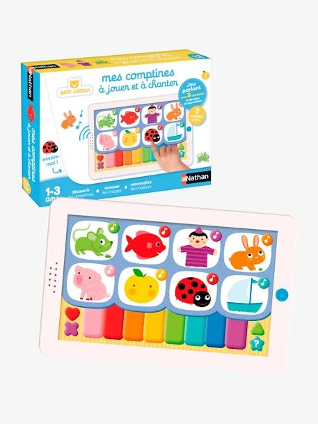 Mes Comptines à Jouer Et à Chanter NATHAN Multicolore - Nathan 2 Mes Comptines à Jouer Et à Chanter NATHAN Multicolore - Nathan – Image 2