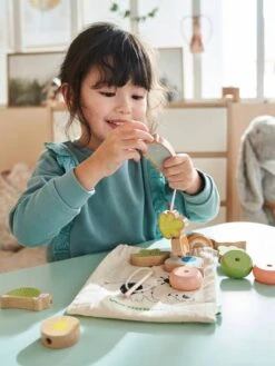 Mes Premières Perles à Enfiler En Bois FSC® Multicolore - Vertbaudet -Petit Monde Promos Boutique mes premieres perles a enfiler en bois fsc 2