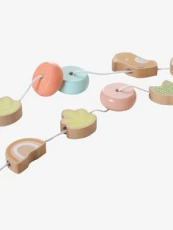 Mes Premières Perles à Enfiler En Bois FSC® Multicolore - Vertbaudet -Petit Monde Promos Boutique mes premieres perles a enfiler en bois fsc 4