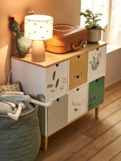 Meuble 6 Bacs Jungle Blanc - Vertbaudet 9 Meuble 6 Bacs Jungle Blanc - Vertbaudet -Petit Monde Promos Boutique meuble 6 bacs jungle 3