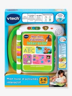 Mon Livre D'Activités - J'écris, Je Joue, J'apprends - VTECH Multicolore - Toutes Les Marques 5 Mon Livre D'Activités - J'écris, Je Joue, J'apprends - VTECH Multicolore - Toutes Les Marques -Petit Monde Promos Boutique mon livre dactivites jecris je joue japprends vtech 2