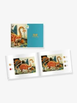Mosaïques Dinosaures DJECO Rouge - Djeco -Petit Monde Promos Boutique mosaiques dinosaures djeco 2