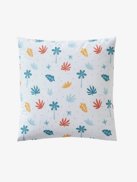 Parure Caradou "facile à Border", Sans Couette JUNGLE PARTY Bleu Tropical - Vertbaudet 2 Parure Caradou "facile à Border", Sans Couette JUNGLE PARTY Bleu Tropical - Vertbaudet – Image 2