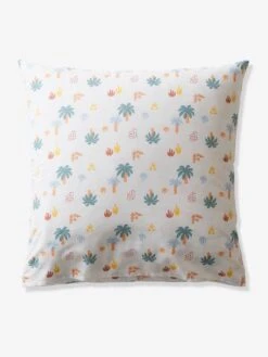 Parure Enfant JURASSIC CAMP Oeko-Tex® Blanc Imprimé - Vertbaudet -Petit Monde Promos Boutique parure enfant jurassic camp oeko tex 4