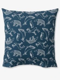 Parure Housse De Couette + Taie D'oreiller Enfant En Coton Bio* Ô MA BANQUISE Marine / écru - Vertbaudet -Petit Monde Promos Boutique parure housse de couette taie doreiller enfant en coton bio o ma banquise 5