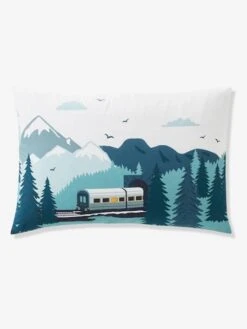 Parure Housse De Couette + Taie D'oreiller Enfant SUR LES RAILS Vert - Vertbaudet 9 Parure Housse De Couette + Taie D'oreiller Enfant SUR LES RAILS Vert - Vertbaudet -Petit Monde Promos Boutique parure housse de couette taie doreiller enfant sur les rails 3