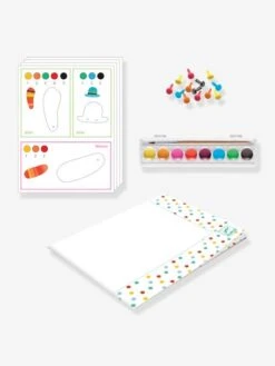 Peinture - La Famille Renard DJECO Bleu - Djeco 7 Peinture - La Famille Renard DJECO Bleu - Djeco -Petit Monde Promos Boutique peinture la famille renard djeco 2