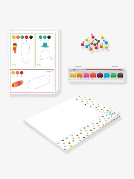 Peinture - La Famille Renard DJECO Bleu - Djeco 3 Peinture - La Famille Renard DJECO Bleu - Djeco – Image 3