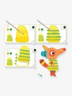 Peinture - La Famille Renard DJECO Bleu - Djeco 9 Peinture - La Famille Renard DJECO Bleu - Djeco -Petit Monde Promos Boutique peinture la famille renard djeco 4