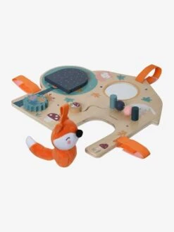 Planche D'activités Forêt Enchantée En Bois FSC® Beige - Vertbaudet -Petit Monde Promos Boutique planche dactivites foret enchantee en bois fsc 2