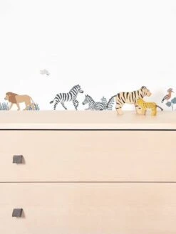 Planche De Stickers LILIPINSO - Big Five & Cie - Animaux Jungle Multicolore - Lilipinso -Petit Monde Promos Boutique planche de stickers lilipinso big five cie animaux jungle 2