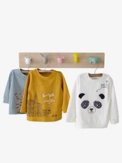 Porte-manteau Avec Patères Z'animo Bois/multicolore - Vertbaudet 9 Porte-manteau Avec Patères Z'animo Bois/multicolore - Vertbaudet -Petit Monde Promos Boutique porte manteau avec pateres zanimo 3