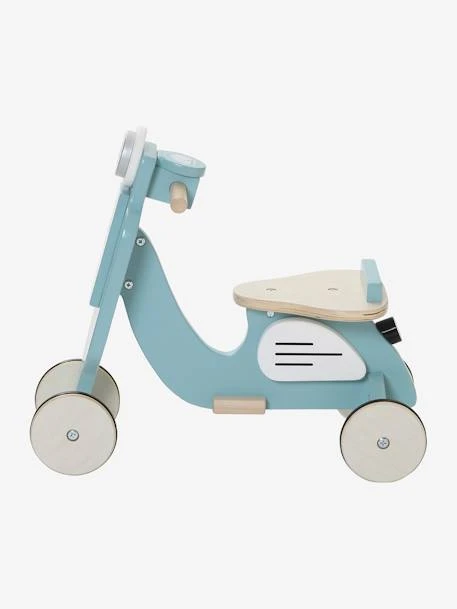 Porteur Scooter En Bois FSC® Bleu - Vertbaudet 5 Porteur Scooter En Bois FSC® Bleu - Vertbaudet – Image 5