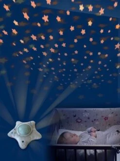 Projecteur D'ambiance Milky Way PABOBO Gris Clair - Pabobo -Petit Monde Promos Boutique projecteur dambiance milky way pabobo 2