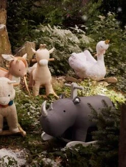 Rhinocéros à Bascule FSC® Gris - Vertbaudet -Petit Monde Promos Boutique rhinoceros a bascule fsc 3