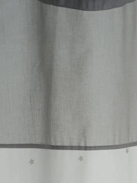 Rideau Voilage étoiles Blanc / Grege - Vertbaudet 3 Rideau Voilage étoiles Blanc / Grege - Vertbaudet – Image 3