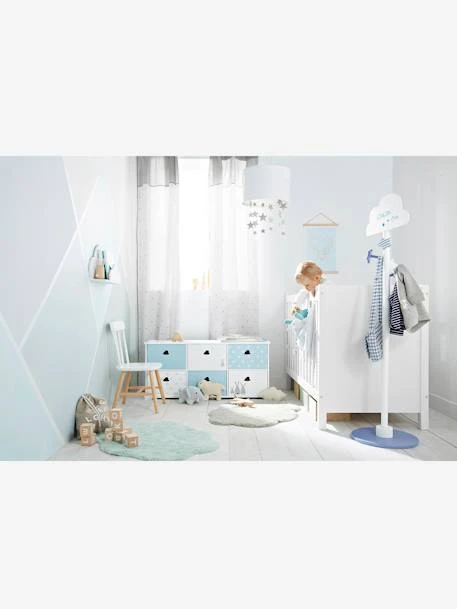 Rideau Voilage étoiles Blanc / Grege - Vertbaudet 5 Rideau Voilage étoiles Blanc / Grege - Vertbaudet – Image 5