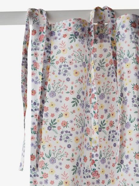 Rideau Voilage PLACE DU LILAS écru / Multicolore - Vertbaudet 1 Rideau Voilage PLACE DU LILAS écru / Multicolore - Vertbaudet