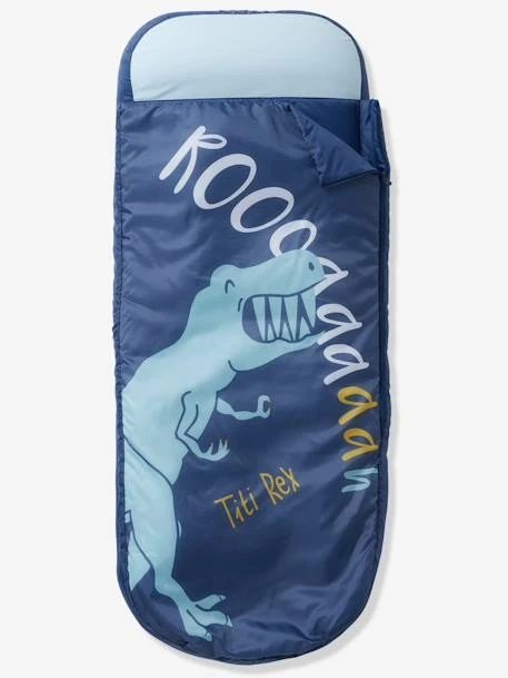 Sac De Couchage Readybed® Avec Matelas Intégré DINO RAMA Bleu Foncé - Vertbaudet 1 Sac De Couchage Readybed® Avec Matelas Intégré DINO RAMA Bleu Foncé - Vertbaudet