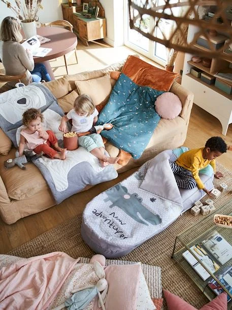 Sac De Couchage Readybed® Avec Matelas Intégré SAFARI Gris - Vertbaudet 4 Sac De Couchage Readybed® Avec Matelas Intégré SAFARI Gris - Vertbaudet – Image 4