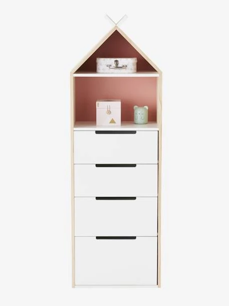 Semainier Fond Réversible Bleu Ou Rose LIGNE TIPILI Bleu Clair - Vertbaudet 4 Semainier Fond Réversible Bleu Ou Rose LIGNE TIPILI Bleu Clair - Vertbaudet – Image 4