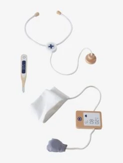 Set Docteur Pour Poupon En Bois FSC® Blanc - Vertbaudet -Petit Monde Promos Boutique set docteur pour poupon en bois fsc 3