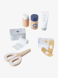 Set Docteur Pour Poupon En Bois FSC® Blanc - Vertbaudet -Petit Monde Promos Boutique set docteur pour poupon en bois fsc 4