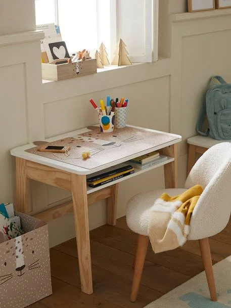 Sous-main Tigre En Carton Beige - Vertbaudet 2 Sous-main Tigre En Carton Beige - Vertbaudet – Image 2