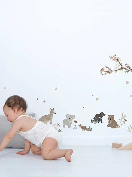 Stickers Animaux D'Australie Lilydale LILIPINSO Gris - Lilipinso 2 Stickers Animaux D'Australie Lilydale LILIPINSO Gris - Lilipinso – Image 2