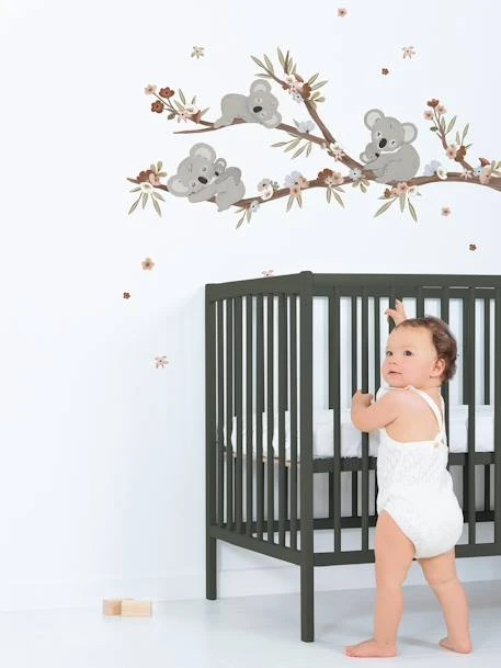 Stickers Branche Koala Lilydale LILIPINSO Gris - Lilipinso 2 Stickers Branche Koala Lilydale LILIPINSO Gris - Lilipinso – Image 2