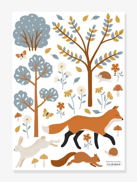 Stickers Renard Joro LILIPINSO Marron - Lilipinso 1 Stickers Renard Joro LILIPINSO Marron - Lilipinso