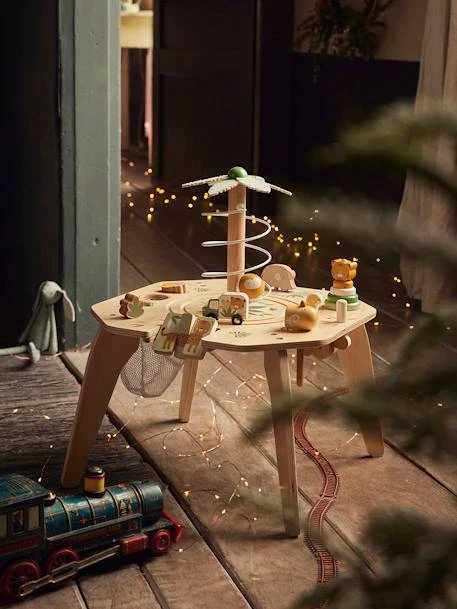 Table Multi-activités HANOÏ En Bois FSC® Multicolore - Vertbaudet 1 Table Multi-activités HANOÏ En Bois FSC® Multicolore - Vertbaudet