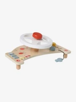 Tablette Volant De Voiture En Bois FSC® Beige - Vertbaudet -Petit Monde Promos Boutique tablette volant de voiture en bois fsc 2