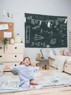 Petit Monde Promos Boutique -Petit Monde Promos Boutique tapis coton lavable mappemonde lorena canals 1