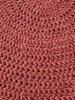 Tapis Crochet Vieux Rose - Vertbaudet -Petit Monde Promos Boutique tapis crochet 4