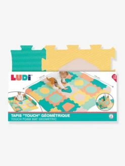 Tapis Géométrique Touch LUDI Multicolore - Ludi -Petit Monde Promos Boutique tapis geometrique touch ludi 2