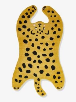 Petit Monde Promos Boutique 28 Tapis Panthère Ocre / Noir - Vertbaudet