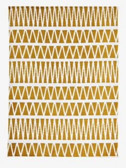 Petit Monde Promos Boutique 24 Tapis Savana Jaune Imprimé - Vertbaudet