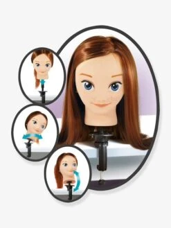 Tête à Coiffer Avec étau BUKI Rose - Buki 8 Tête à Coiffer Avec étau BUKI Rose - Buki -Petit Monde Promos Boutique tete a coiffer avec etau buki 2