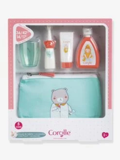 Trousse De Toilette Et Accessoires Pour Poupée - COROLLE Rose Bonbon - Corolle -Petit Monde Promos Boutique trousse de toilette et accessoires pour poupee corolle 2