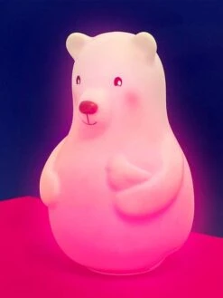 Veilleuse Arc-en-ciel PABOBO Lumicolor Blanc - Pabobo -Petit Monde Promos Boutique veilleuse arc en ciel pabobo lumicolor 3