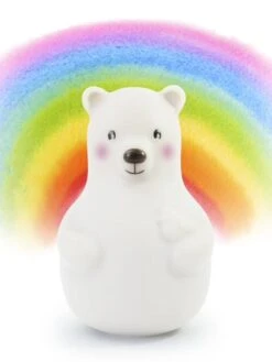 Veilleuse Arc-en-ciel PABOBO Lumicolor Blanc - Pabobo -Petit Monde Promos Boutique veilleuse arc en ciel pabobo lumicolor 5